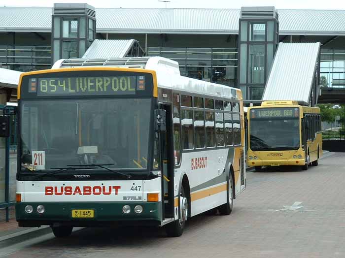 Busabout Volvo B7RLE Bustech MO1445